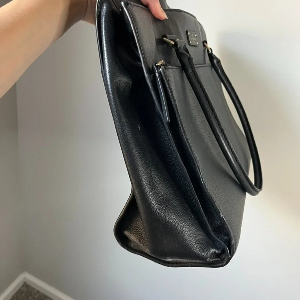 Kate Spade Grove Street Maeve Black Leather Bag